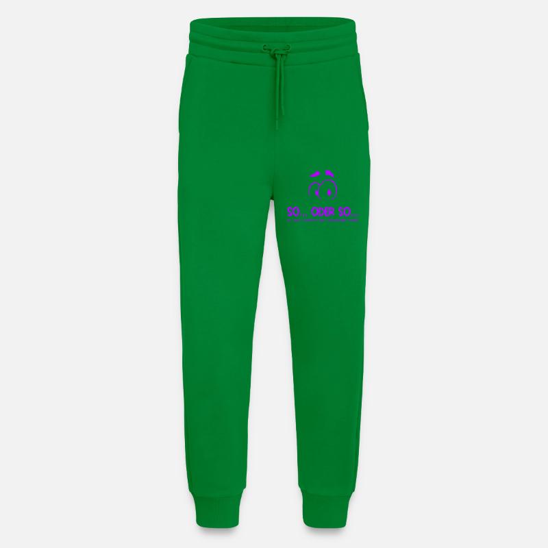 So...Oder So: Hässlicher Vogel - Lila - Jogginghose - made by SPREAD - City Green