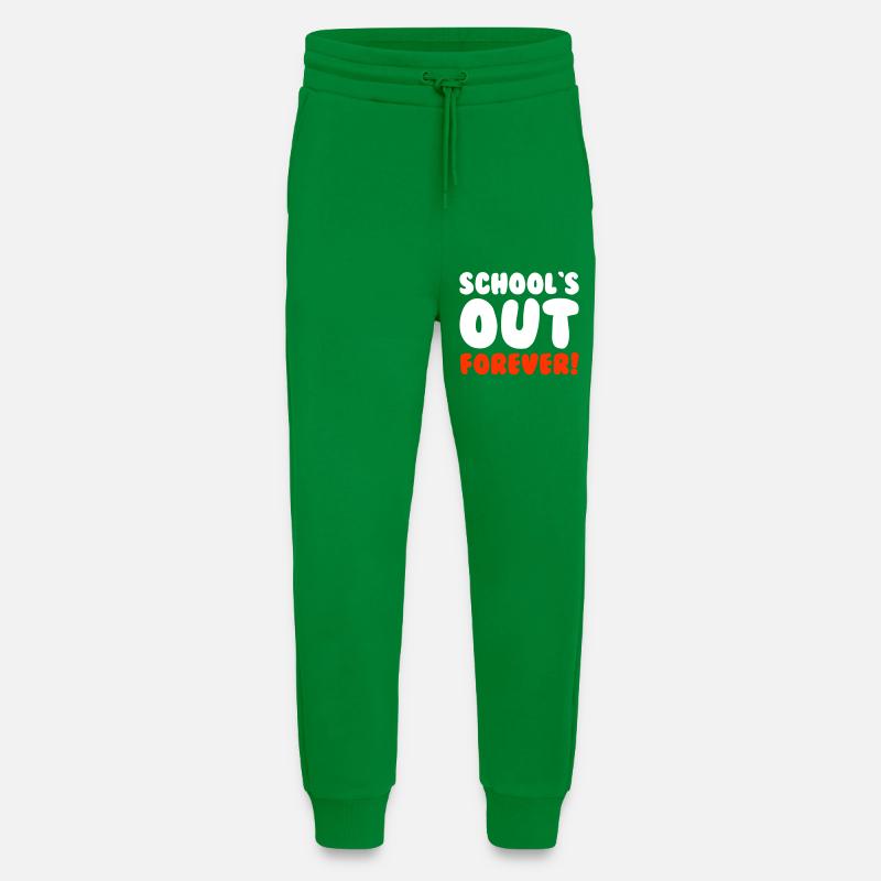 SCHOOL`S OUT FOREVER - Jogginghose - made by SPREAD - City Green