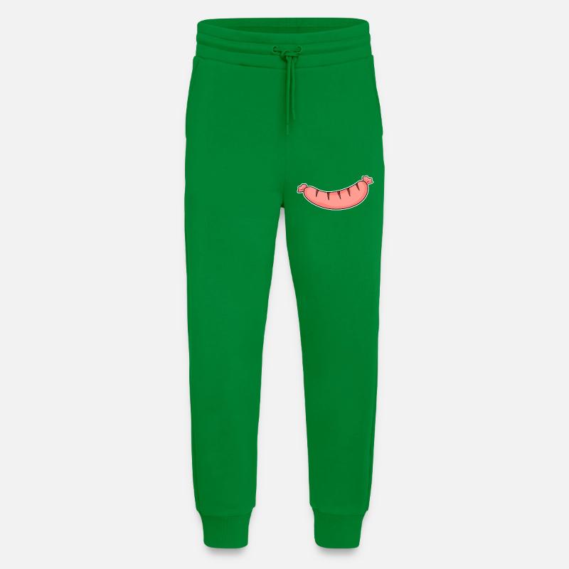 Wurst Motiv - Jogginghose - made by SPREAD - City Green