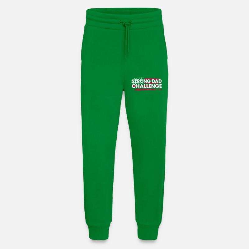 Strong Dad Challenge - Jogging Pants - made by SPREAD  - City Green