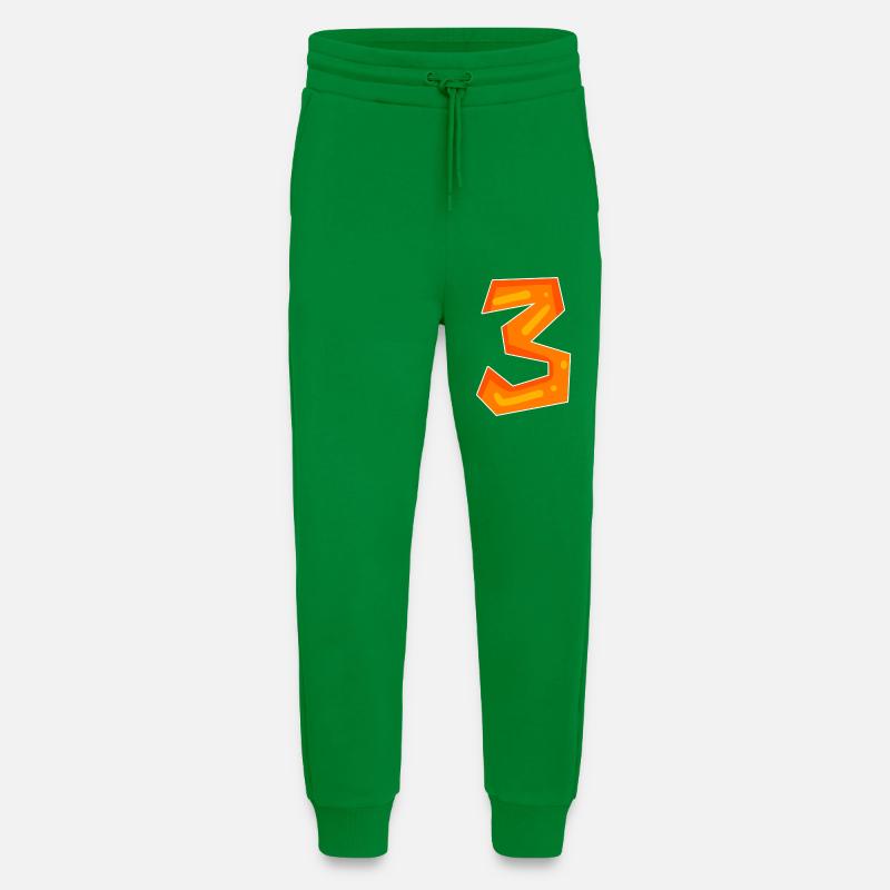 3 orange - Jogging Pants - made by SPREAD - City Green