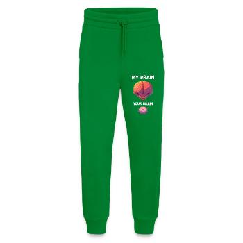 My Brain Your Brain Cartoon Brain Sarcasm - Jogging Pants - made by SPREAD  - City Green - Front
