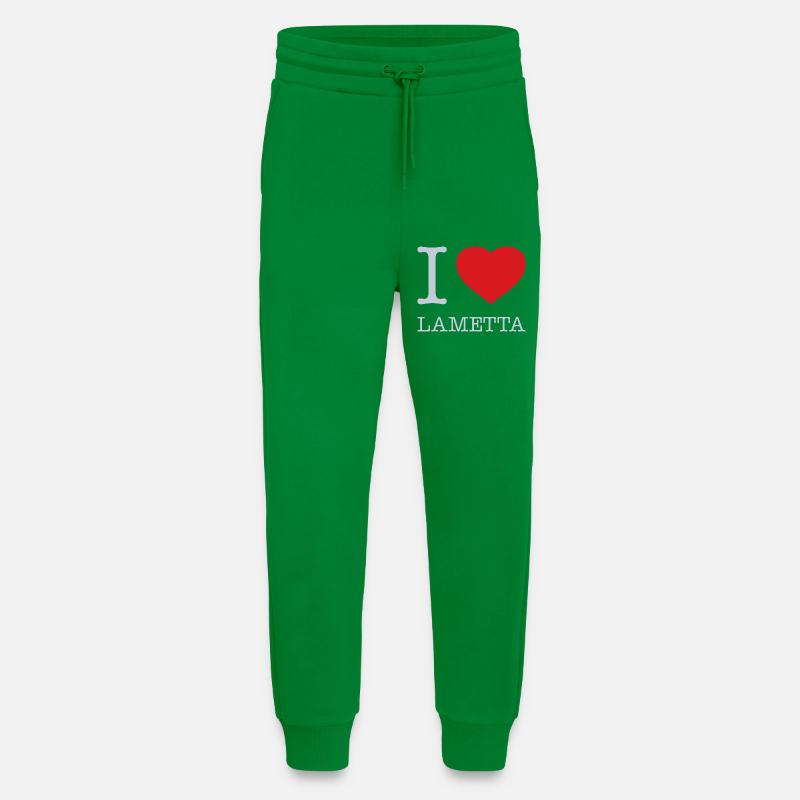 I LOVE TINSEL - Jogging Pants - made by SPREAD  - City Green