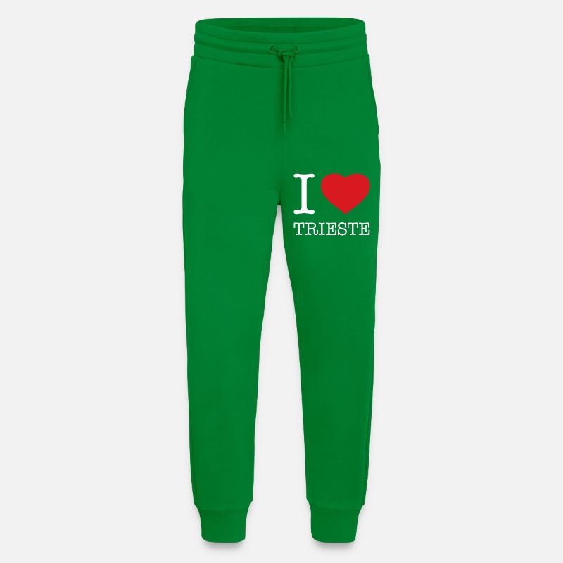 J’ADORE TRIESTE - Pantalon de jogging bio décontracté fabriqué en UE - City Green