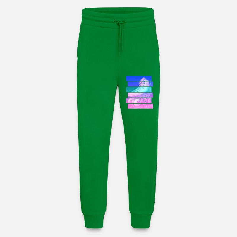 Rollschuh - Jogginghose - made by SPREAD - City Green