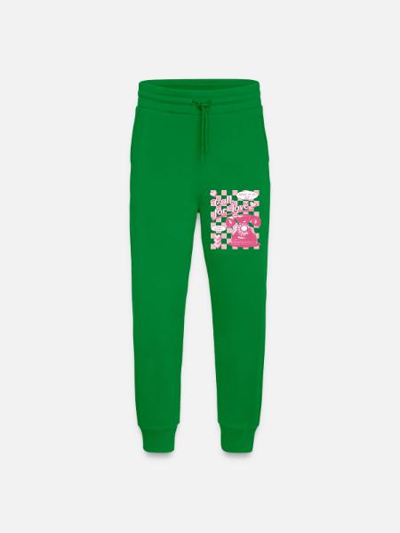 Call for Love Hotline Aesthetics - Jogging Pants - made by SPREAD  - City Green