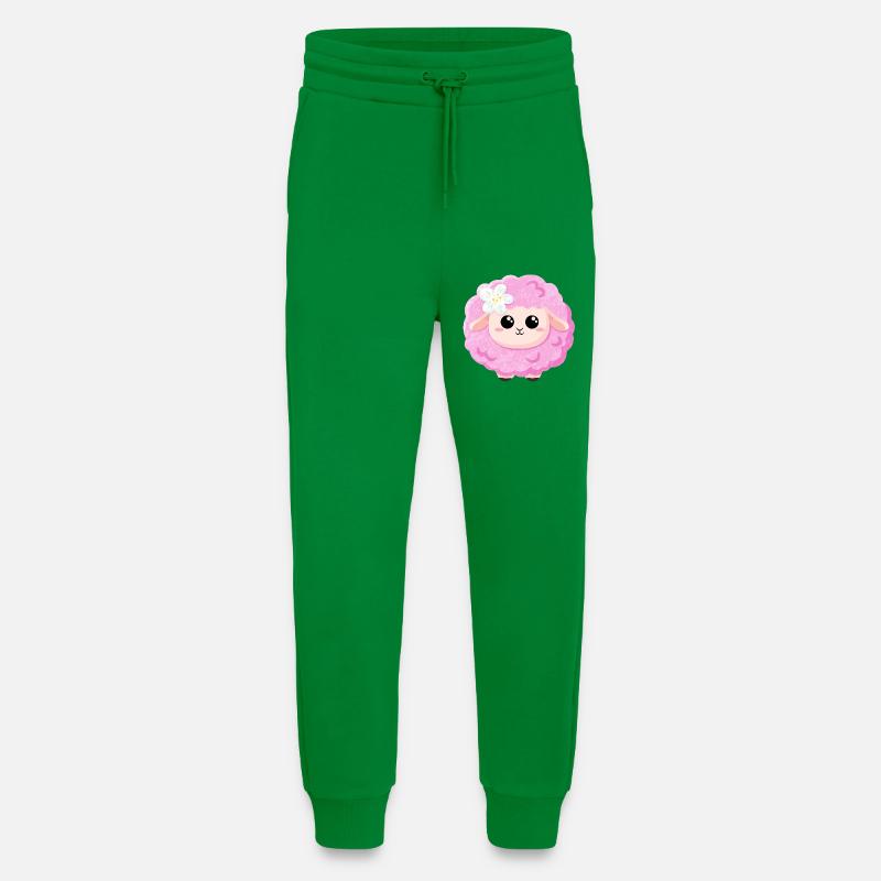 Süßes rosa Schaf - Jogginghose - made by SPREAD - City Green