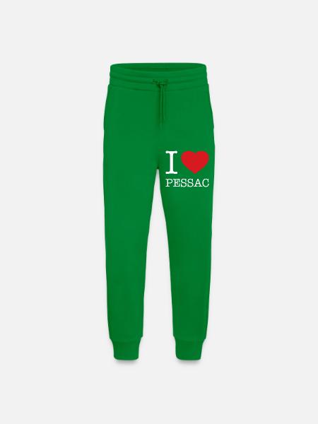 I love Pessac - Jogging Pants - made by SPREAD  - City Green