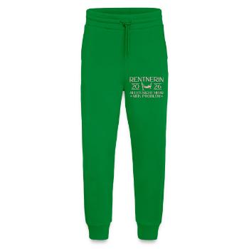 Rentnerin 2026 - Kollegin Abschied Rente - Jogginghose - made by SPREAD - City Green - Vorne