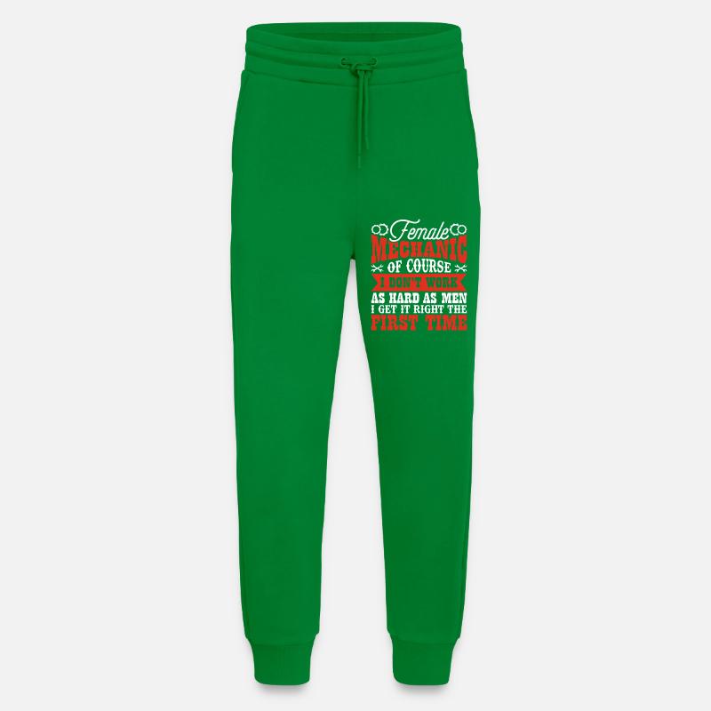 Mechaniker Mechatroniker Schrauber Geschenk - Jogginghose - made by SPREAD - City Green