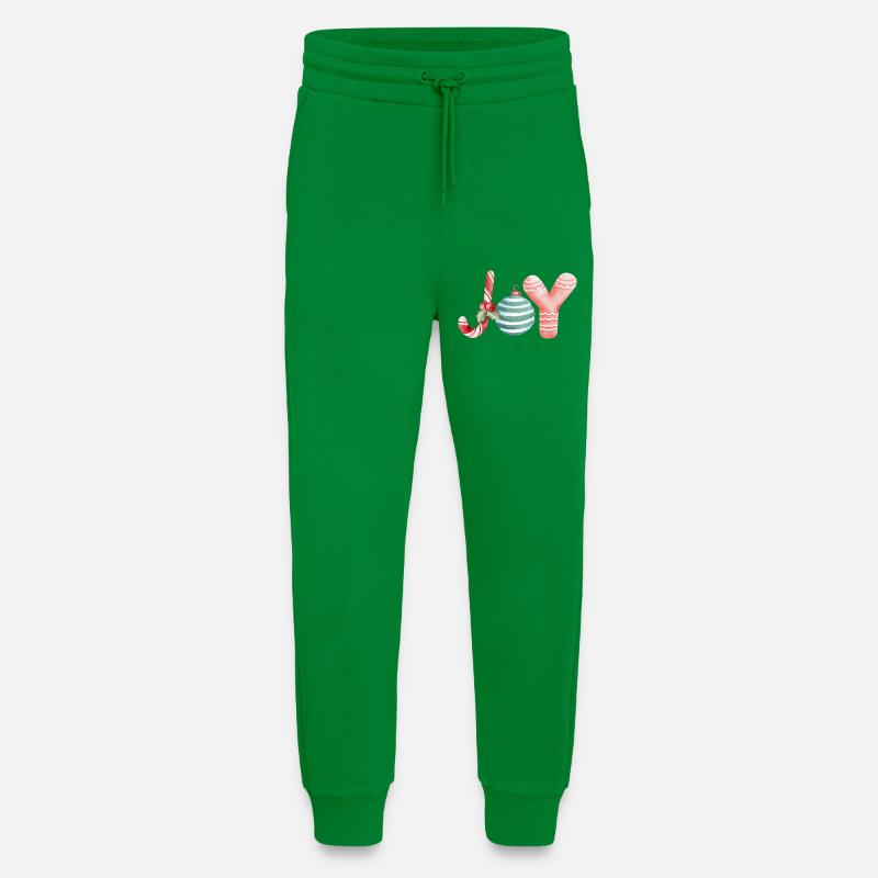 Joy Christmas Scripture Ornament - Jogging Pants - made by SPREAD  - City Green