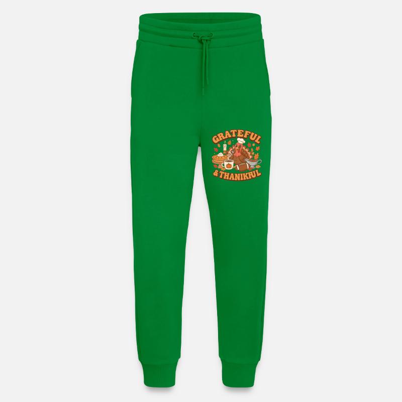 Dankbare und dankbare Türkei - Jogginghose - made by SPREAD - City Green