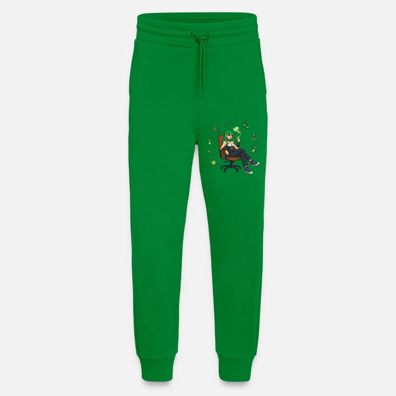 SEI GRÜN #1 – nette Leute - Jogginghose - made by SPREAD - City Green
