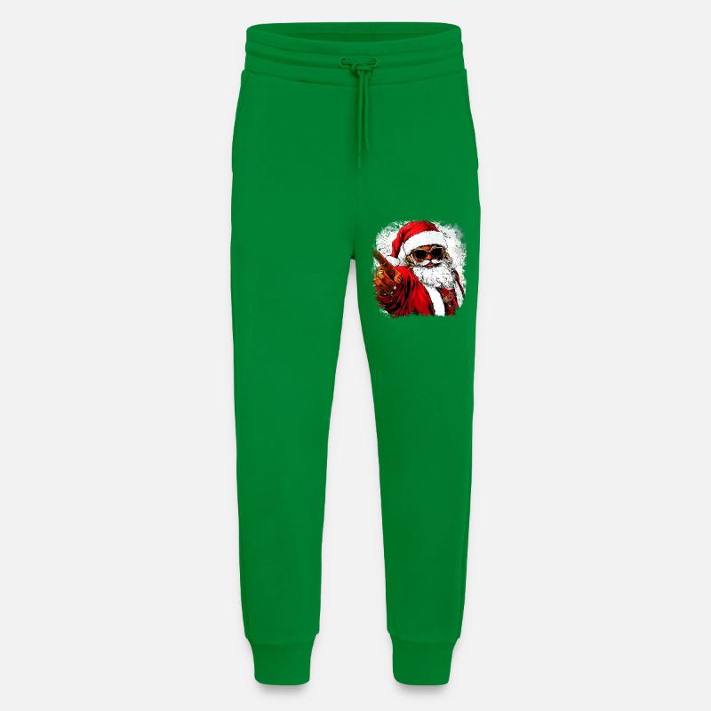 Weihnachtsmann Hip Hop - Jogginghose - made by SPREAD - City Green
