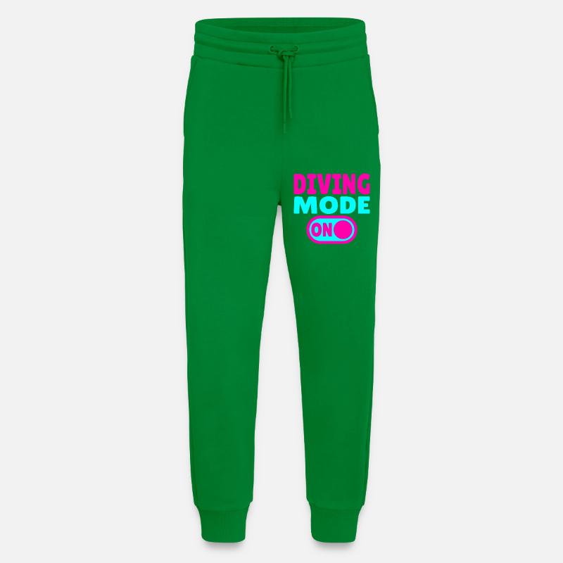 Diving Mode On – Tauchen - Jogginghose - made by SPREAD - City Green