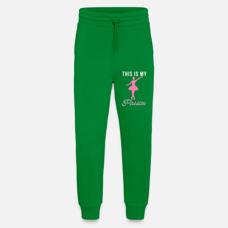 Dancing Passion Pink Silhouette - Jogging Pants - made by SPREAD  - City Green