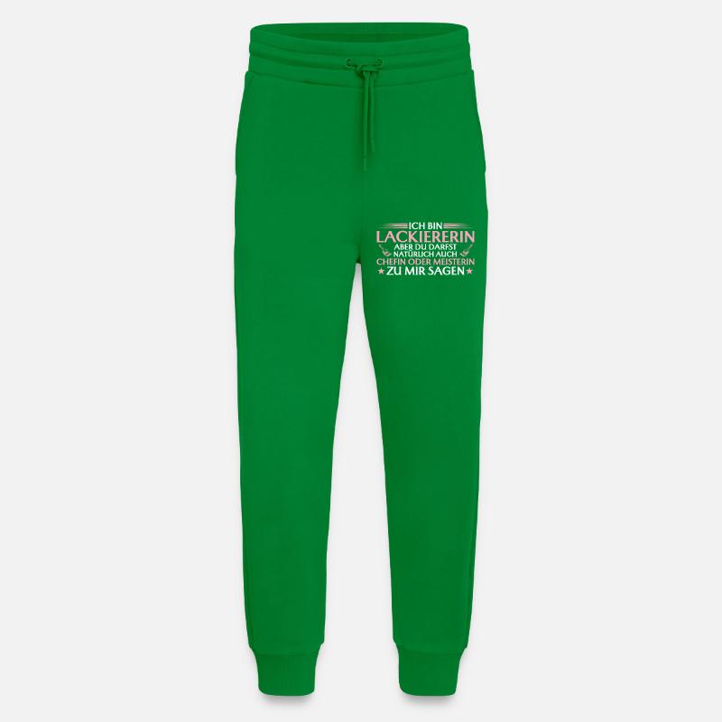 Handwerkerin Chefin oder Meisterin - Lackiererin - Jogginghose - made by SPREAD - City Green
