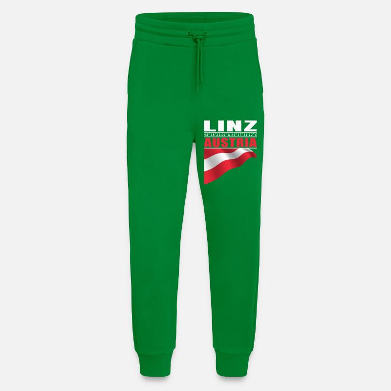 Linz - Jogging Pants - made by SPREAD  - City Green