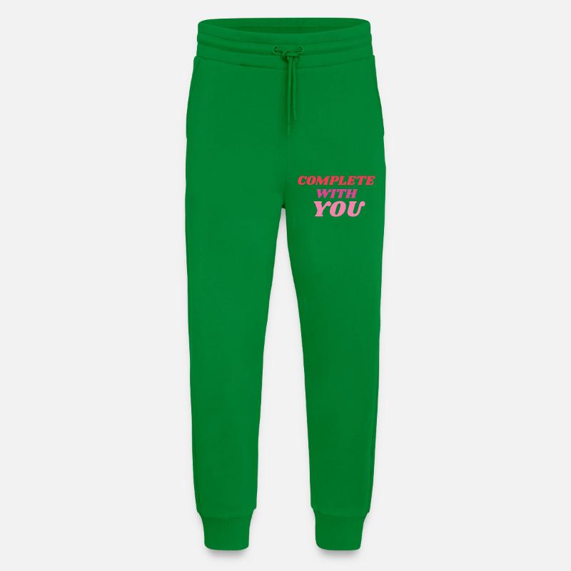 Déclaration romantique complète avec vous - Pantalon de jogging bio décontracté fabriqué en UE - City Green