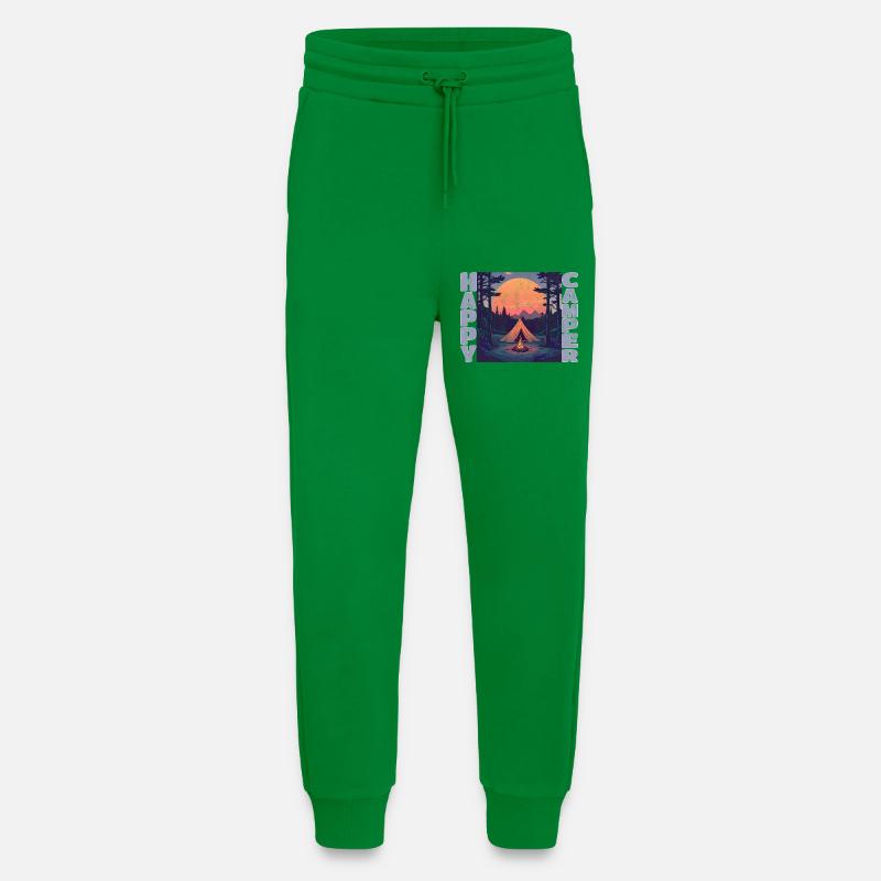 Happy Camper - Jogginghose - made by SPREAD - City Green