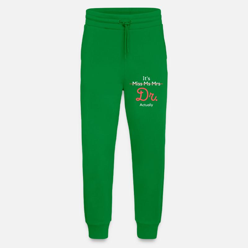 Dr Title Empower Tee - Jogging Pants - made by SPREAD  - City Green