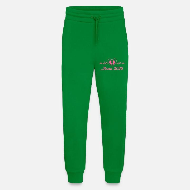 Mama 2026 Schwangerschaft Werdende Mutter - Jogginghose - made by SPREAD - City Green