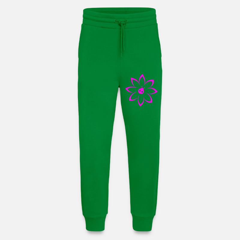 Fleur - Pantalon de jogging bio décontracté fabriqué en UE - City Green