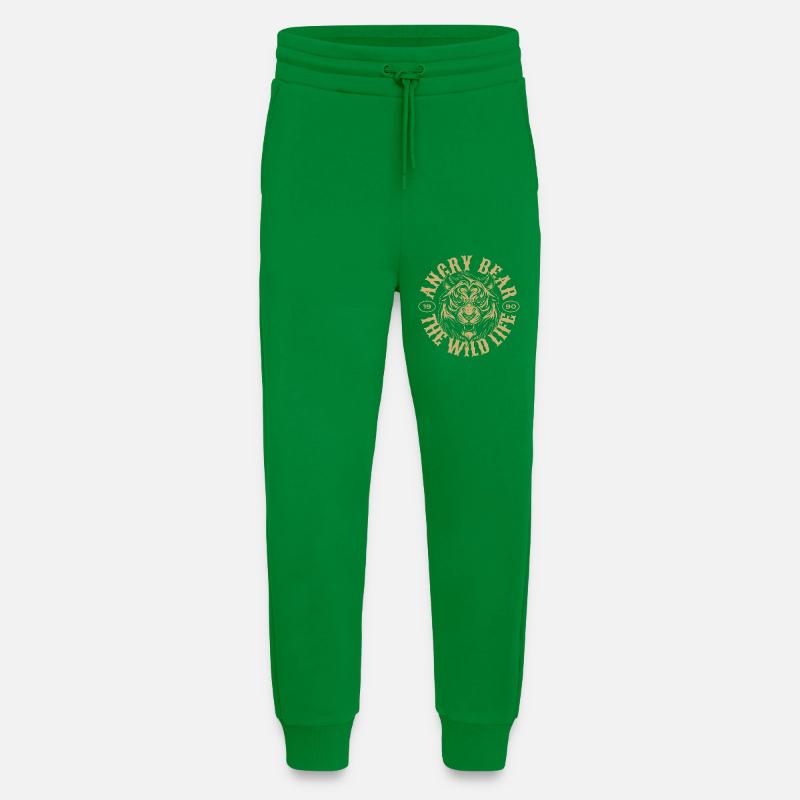Angry Bear - Jogginghose - made by SPREAD - City Green
