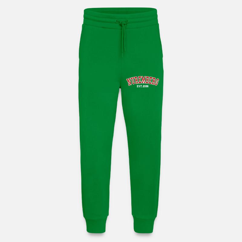 Nuremberg fondée en 2006 - Pantalon de jogging bio décontracté fabriqué en UE - City Green