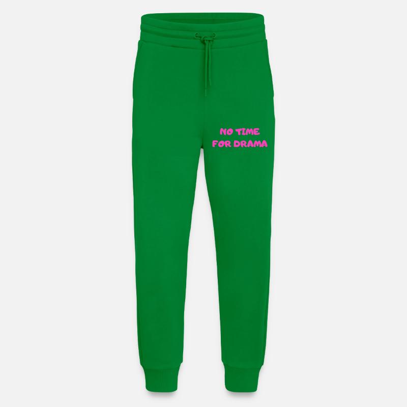 Pas le temps pour le drame - Pantalon de jogging bio décontracté fabriqué en UE - City Green