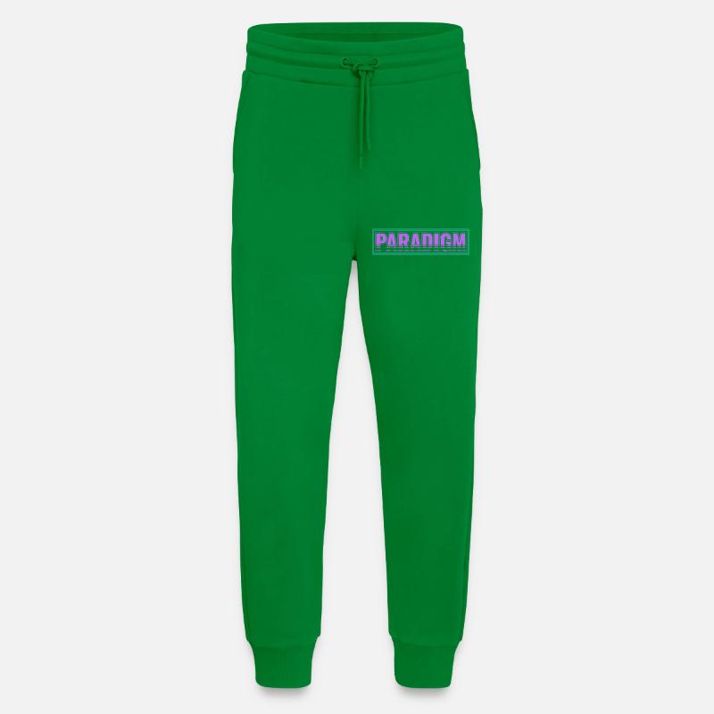 Paradigm Shift – New Thinking - Jogging Pants - made by SPREAD  - City Green