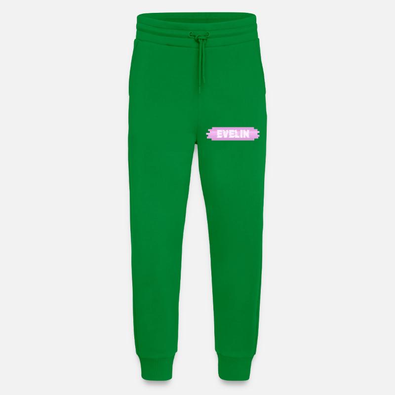 Gift for Evelin - Jogging Pants - made by SPREAD  - City Green