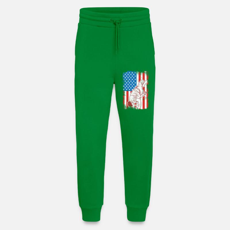 4. Juli USA Breakdance - Jogginghose - made by SPREAD - City Green