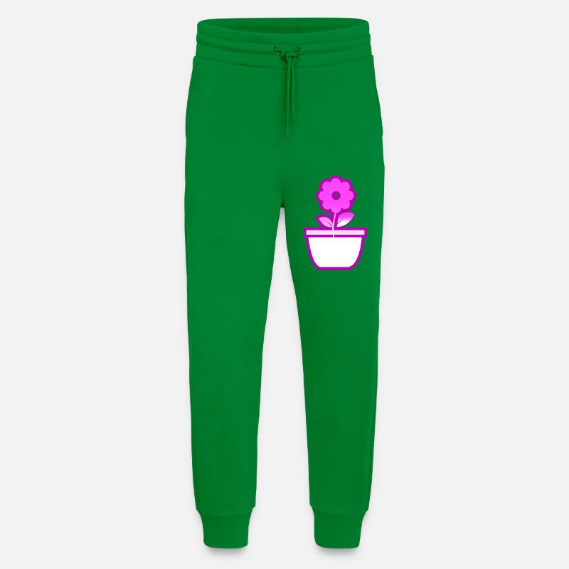 Fleur - Pantalon de jogging bio décontracté fabriqué en UE - City Green