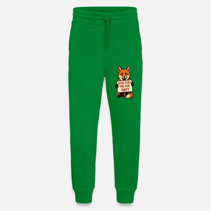 Fuchs | What does the fox say? - Jogginghose - made by SPREAD - City Green