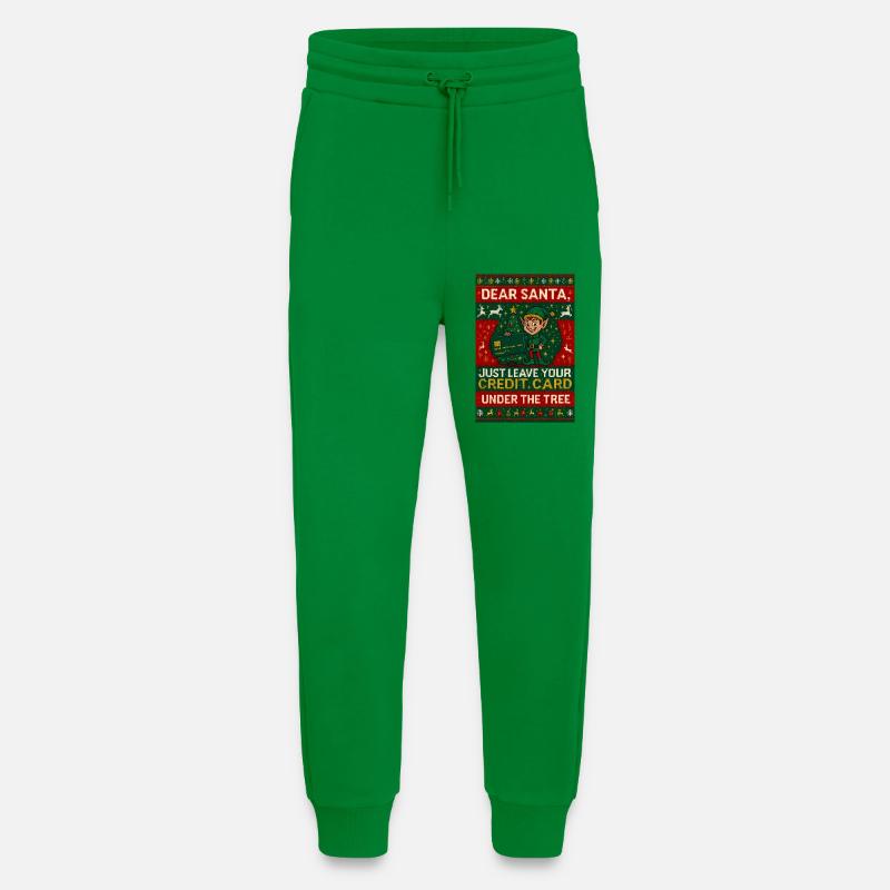 Dear Santa Ugly Christmas - Jogging Pants - made by SPREAD  - City Green