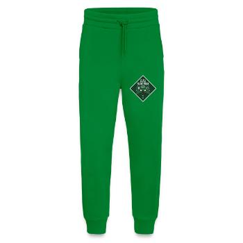 Gamer Break Diamond Logo - Pantalon de jogging bio décontracté fabriqué en UE - City Green - Devant