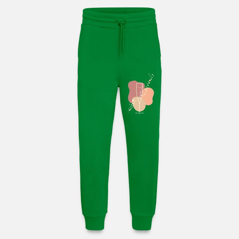 Sparkling wine lover Sparkling Aura - Jogging Pants - made by SPREAD  - City Green