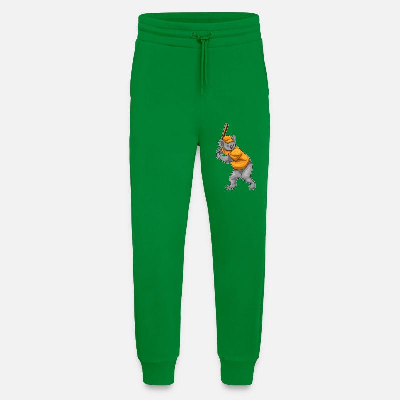 Koala Baseball Baseballschläger - Jogginghose - made by SPREAD - City Green