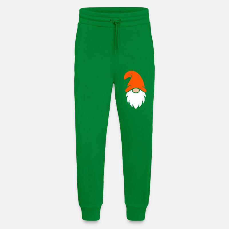 Orange Hat Christmas Gnome - Jogging Pants - made by SPREAD  - City Green