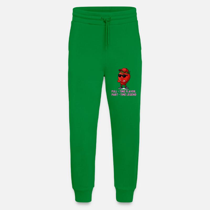 Strawberry with Style Full-Time Legend - Jogging Pants - made by SPREAD  - City Green