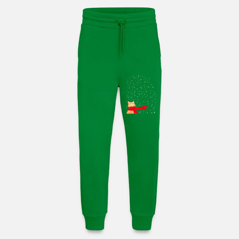 Tabby liebt Schnee - Jogginghose - made by SPREAD - City Green