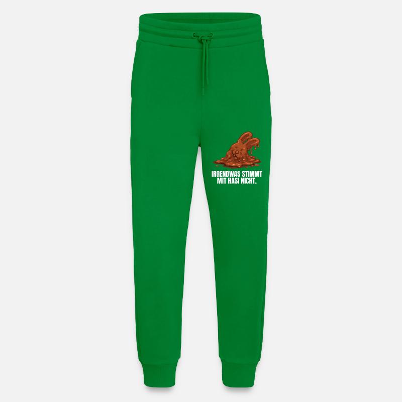 Schokoladenhase Ostern - Jogginghose - made by SPREAD - City Green