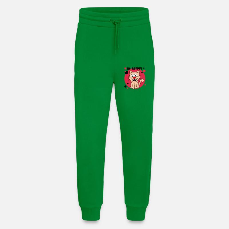 Be happy! - Jogginghose - made by SPREAD - City Green