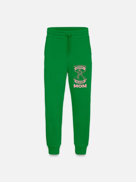 Eishockey Mama - Jogginghose - made by SPREAD - City Green