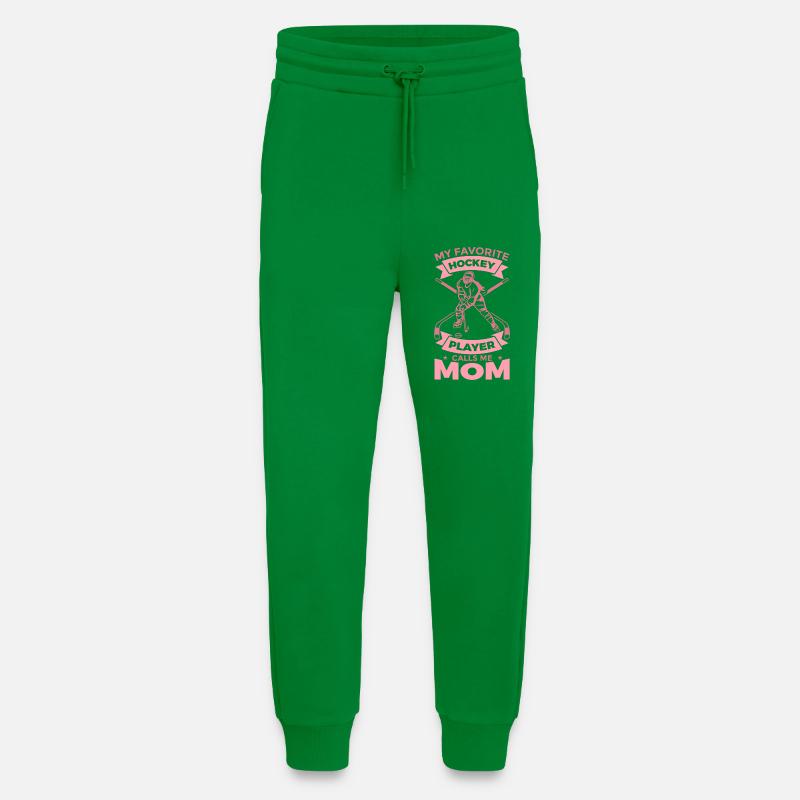 Ice Hockey Mom - Jogging Pants - made by SPREAD  - City Green