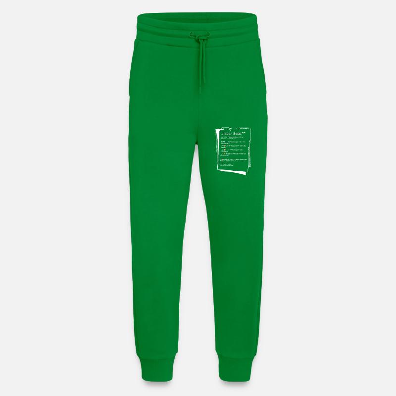 Die Arbeitsmoral - Jogginghose - made by SPREAD - City Green