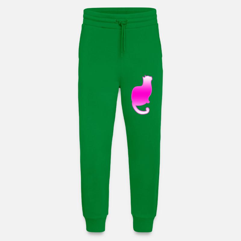 Cat - Jogging Pants - made by SPREAD  - City Green