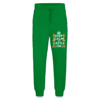 Keep Calm And Castle On - Jogging Pants - made by SPREAD  - City Green - Front