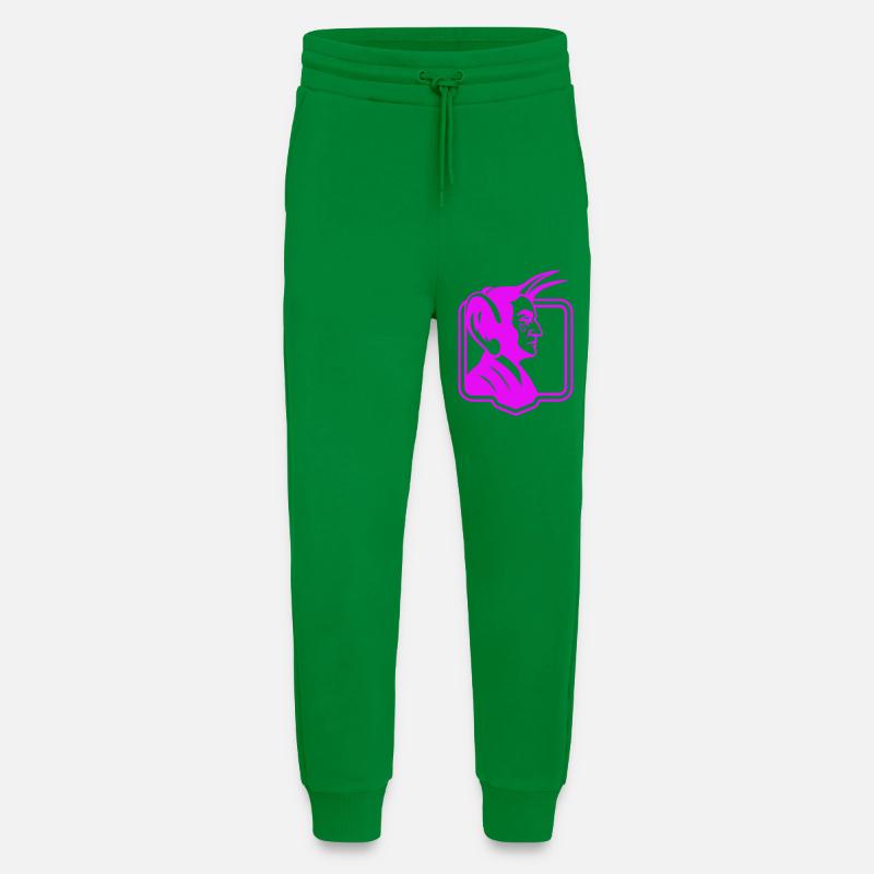 Devil big Ear Pop Art - Jogging Pants - made by SPREAD  - City Green